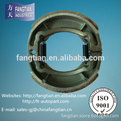 220g AX100 Motorcycle Brake Shoe